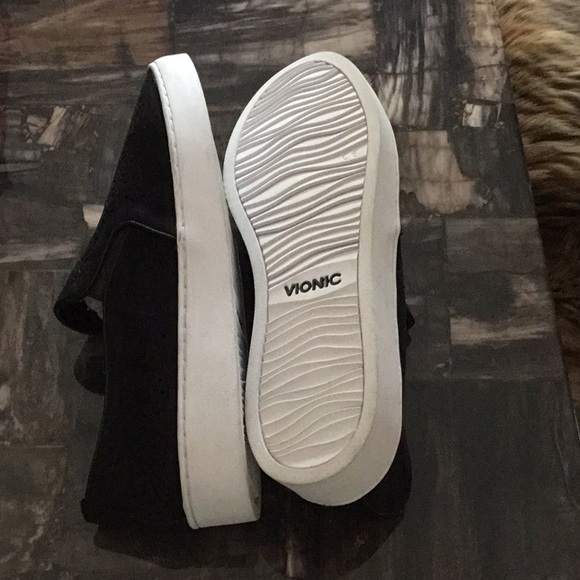 Vionic Black Suede Loafers - Picture 3 of 6